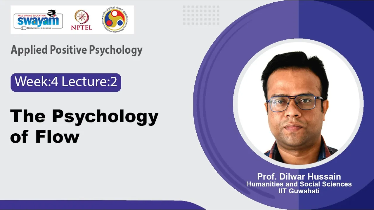 Lec 11:The Psychology of Flow