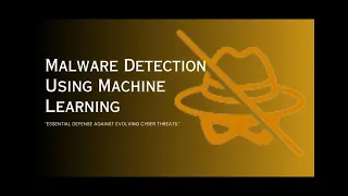 Malware Detection Using machine Learning Final year project