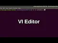 linux beginner tutorials 6 vi editor 2 with search and replace