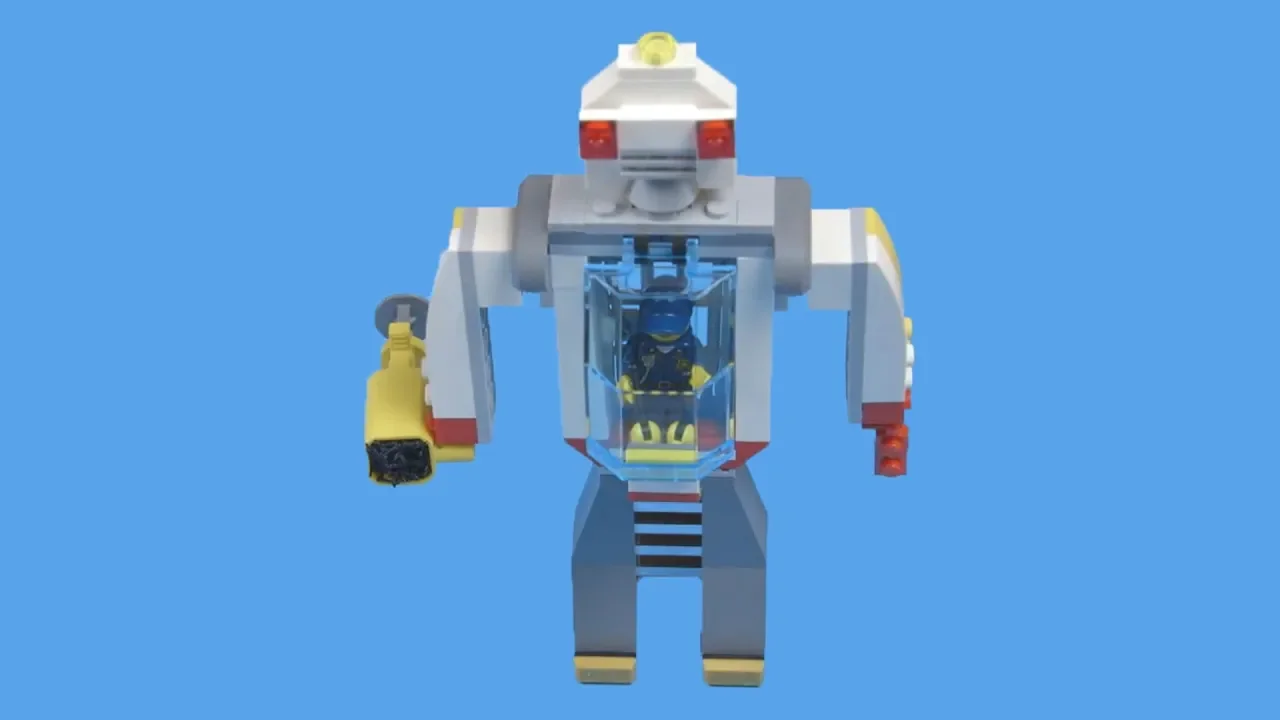 [LEGO Mini Robot Tutorial] Transformer Robot - mini figure vehicle (LEGO mech)/ミニレゴ変身ロボ/미니 레고 변신로봇. 
