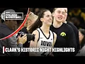 Caitlin Clark drops 49 PTS and BREAKS all-time NCAAW scoring record vs Michigan