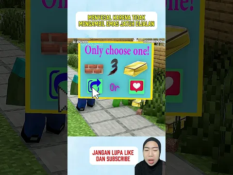Menyesal karna tidak ambil emasny duluhan