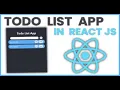 Todo App In React Js
