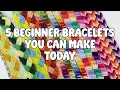 5 beginner friendship bracelets to make this summer