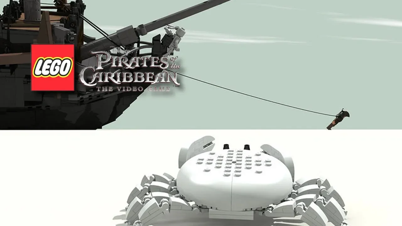 Lego Pirates walkthrough - Davy Jones' Locker [1/2]. 