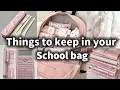 Things to Keep in Your School Backpack in 2026 Don t Forget These