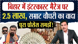 Samrat Government To Give ₹2.5 Lakh For Inter-Caste Marriages