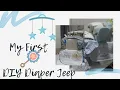 DIY How to make a diaper jeep