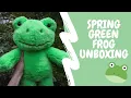 Spring Green Frog Unboxing Build A Bear