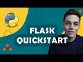 Python Web Development with Flask Quickstart Flask vs Django Python Development Tutorials