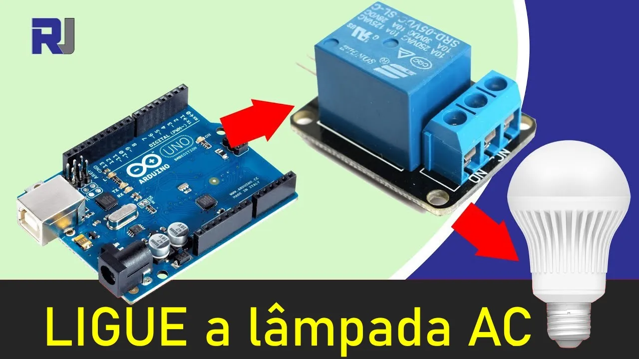 Como usar o relé com o Arduino