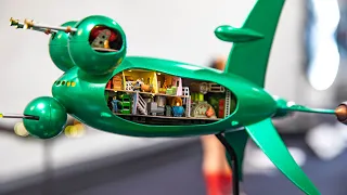 Worldbuilding in Cross-Section Spaceship Models
