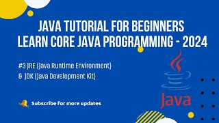 Learn Core Java Programming - 2024