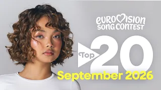 Eurovision Top 20: Most Watched – September 2026 | #Eurovision2027