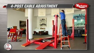 90 Second Know How 4 Post Cable Adjustment
