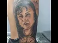 retrato con luna tattoo