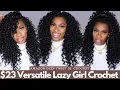 23 Lazy Girl VERSATILE Crochet Braid Pattern Crochet Tutorial - Amazon Deep Twist 18 Hair