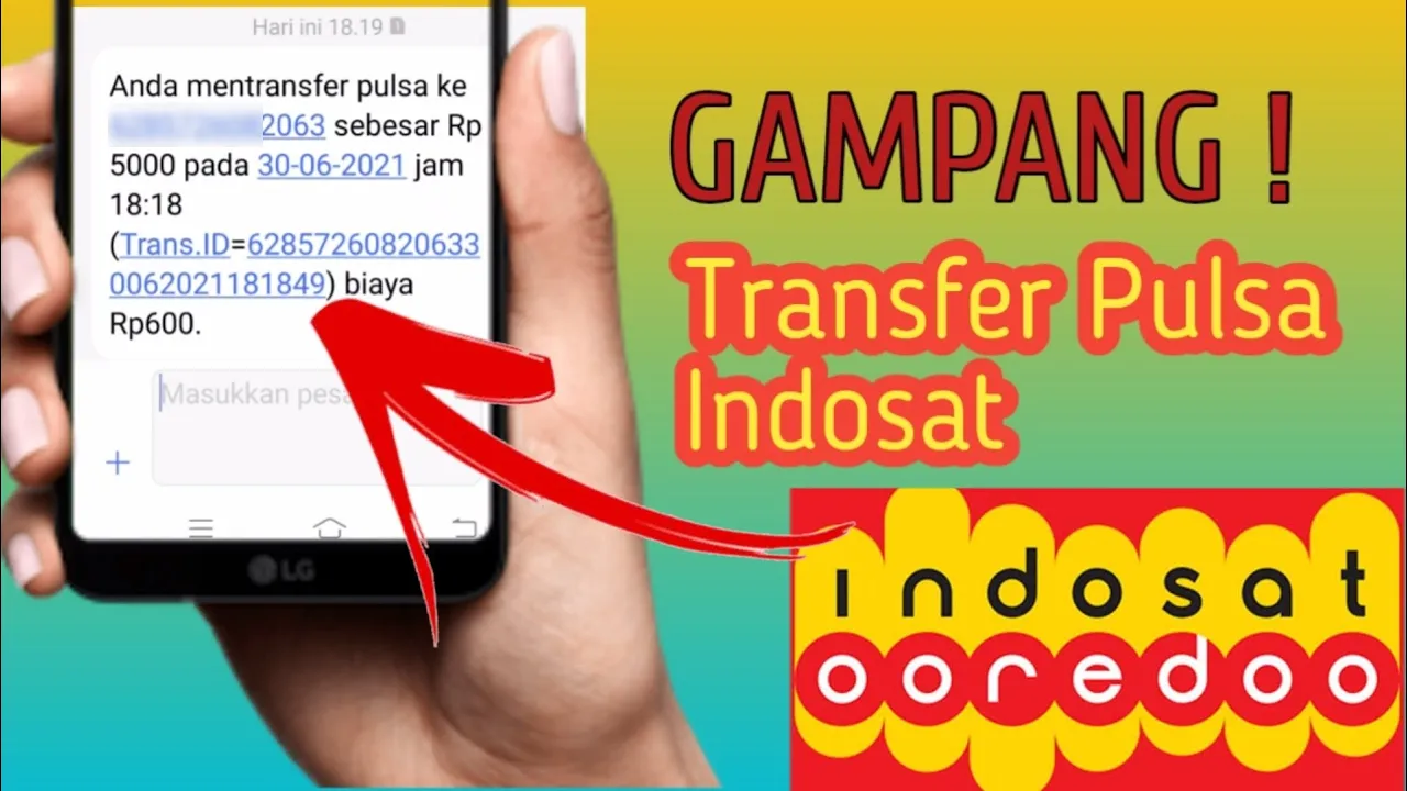 Cara transfer pulsa sesama IM3 Ooredoo