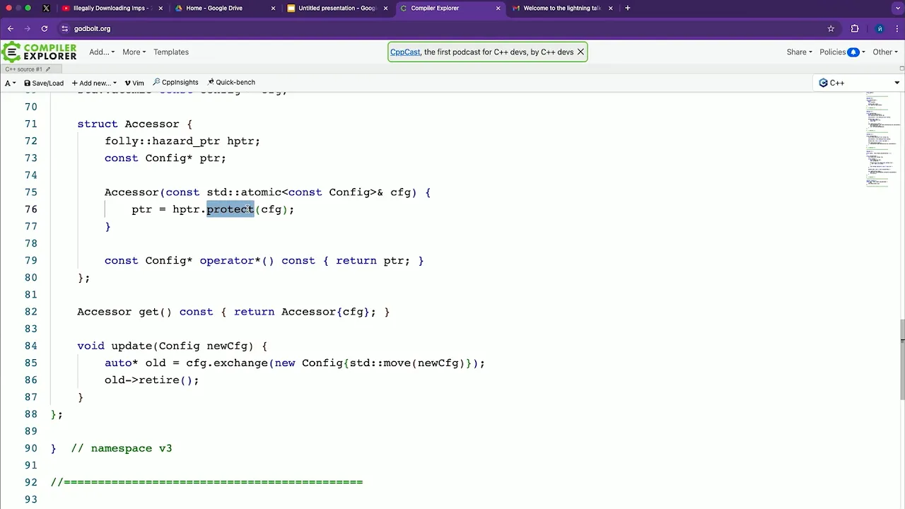 Lightning Talk: I Now Maybe Understand C++ Hazard Pointers - Denis Yaroshevskiy - C++Now 2025