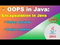 34 Encapsulation in Java CodeCelebration