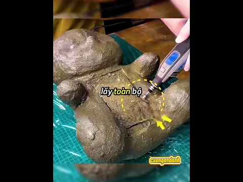 Tưởng phá gấu bông, ai ngờ tạo ra siêu phẩm!#shorts