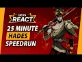 Hades Developers React to 25 Minute Fresh File Speedrun