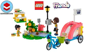 LEGO Friends 41738 Dog Rescue Bike - LEGO Speed Build Review