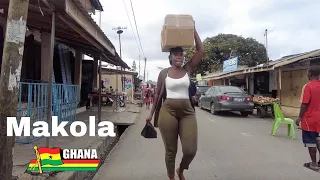 Welcome Africa’s biggest market in Ghana Accra-Makola  🇬🇭