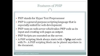 PHP Basics in Marathi