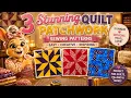 3 Stunning Quilt Patchwork sewing patterns sewing Ideas