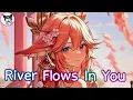 Download Lagu Nightcore - River Flows In You - Katharina Bongard (Lirik \u0026 Terjemahan Indonesia)