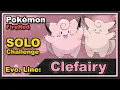 Clefairy Line Solo Challenge - Pokemon FireRed