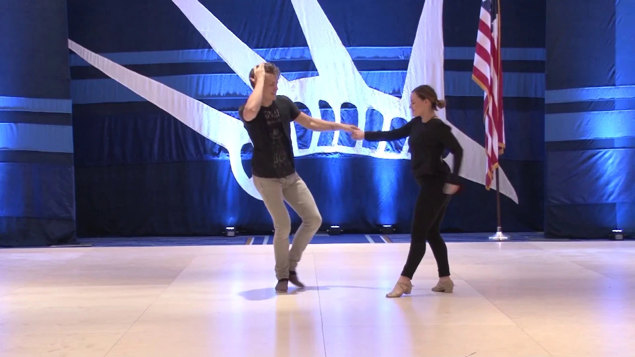 Liberty Swing 2018 All Star Strictly Swing Finals Joel Torgeson & Jennifer Ferreira