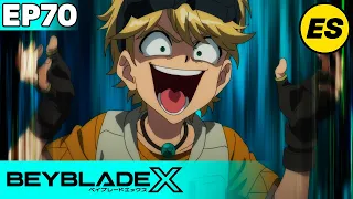 BEYBLADE X | Ep.70 Dragón temible | Español