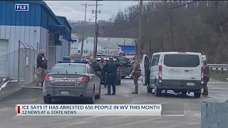 ICE arrested 650 people in West Virginia in January Report