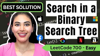 Search in a Binary Search Tree - LeetCode 700