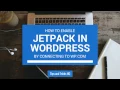 How to Enable JetPack in WordPress