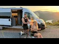 Van Life Unfiltered A Normal Day on the Road working as a hairstylist