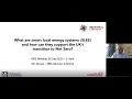 What are Smart Local Energy Systems SLES how can they support UK transition to Net Zero 1 of 11