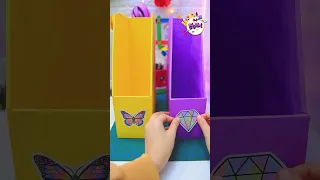 منظم كتب الفيديو ع القناه اختراع Shorts Diy Recycling Craft Art Ideas Fyp 