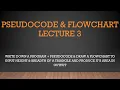 Pseudocode and Flowchart Designing 3