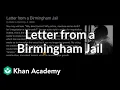 Letter from a Birmingham Jail US government and civics Khan Academy