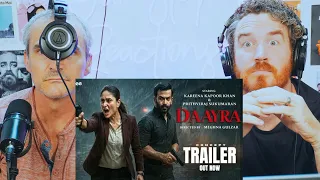 Daayra Official Trailer | Meghna Gulzar | Kareena Kapoor Khan | Prithviraj Sukumaran | REACTION!!