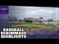 LSU Baseball Scrimmage Highlights January 28th 2024