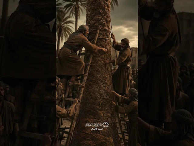على النخلة عُلِّق جسده لكنّ روحه حلّقت في سماء الخلود..