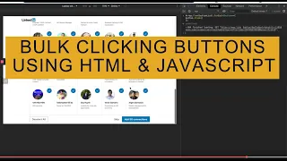 Little trick to click multiple buttons using Javascript HTML