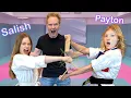 Download Lagu Daughters vs Dads! Black Belt in 24 Hours - Surprise Ending