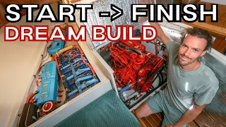 COMPLETE 12V Electrical Build on a Sailboat. START TO FINISH.