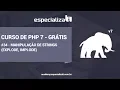 34 - String Manipulation in PHP explode implode