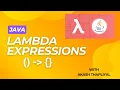 Java Lambda Expressions EXPLAINED Write Cleaner Faster Code